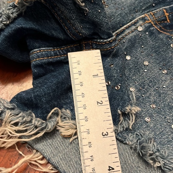 Zara sequin shorts women’s size 2 - Picture 9 of 11